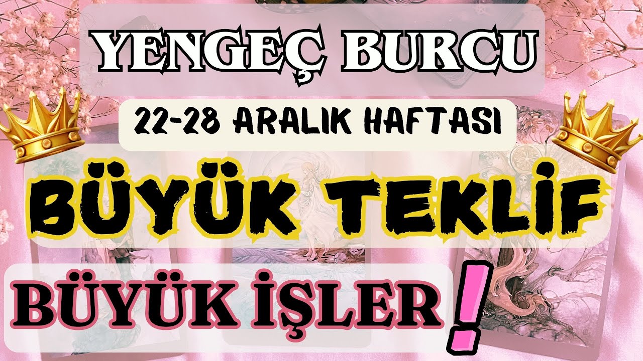 YENGE&Ccedil; BURCU 👑B&Uuml;Y&Uuml;K TEKLİF❗B&Uuml;Y&Uuml;K İŞLER❗❄️ 22 - 28 ARALIK 2025  ❄️