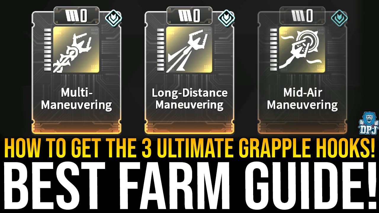How To Get ALL 3 Ultimate Grapple Hooks / Best Farms / Complete Guide - The First Descendant