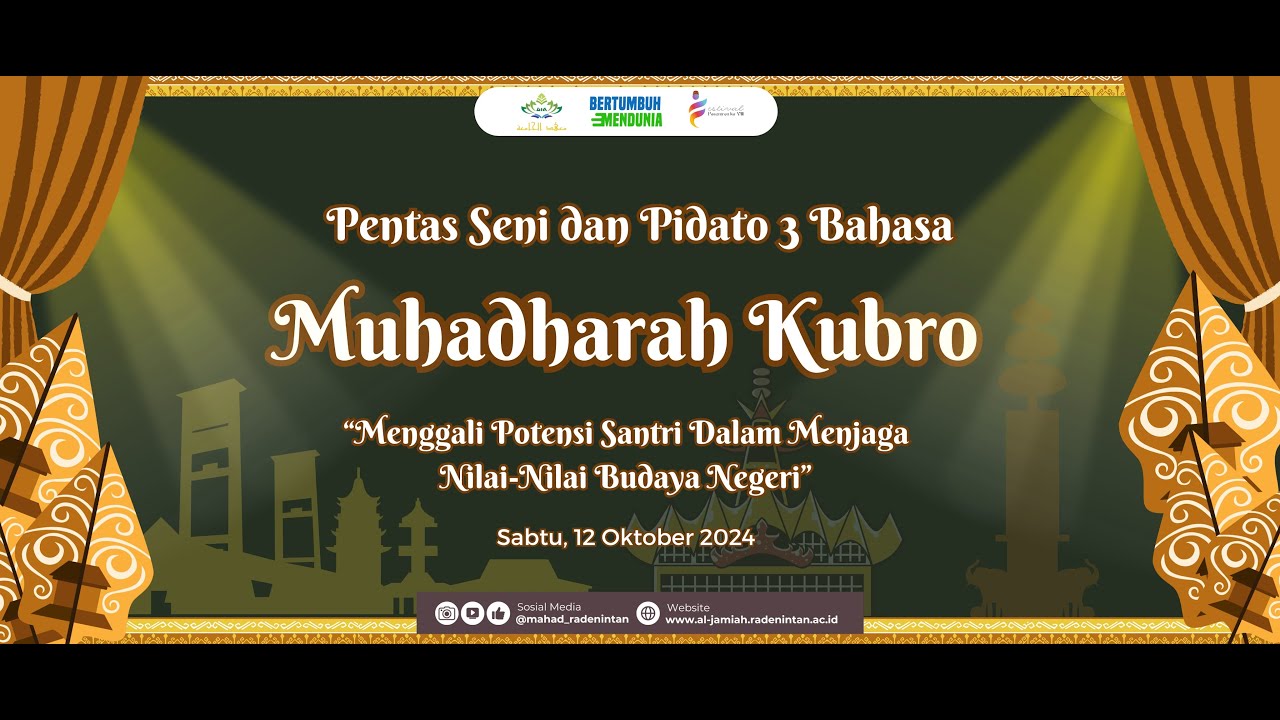 MUHADHARAH KUBRO MA'HAD AL-JAMIAH UIN RADEN INTAN LAMPUNG