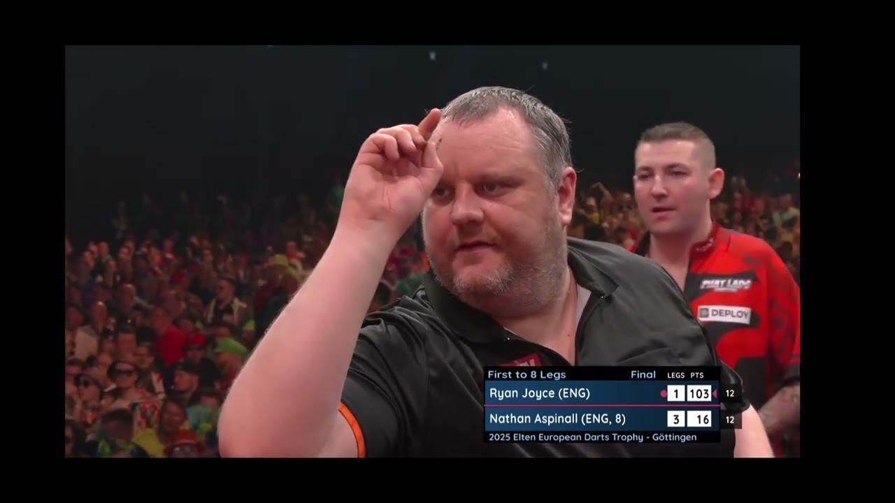 Final | Nathan Aspinall vs Ryan Joyce | Eleten European Darts Trophy 2025 🎯