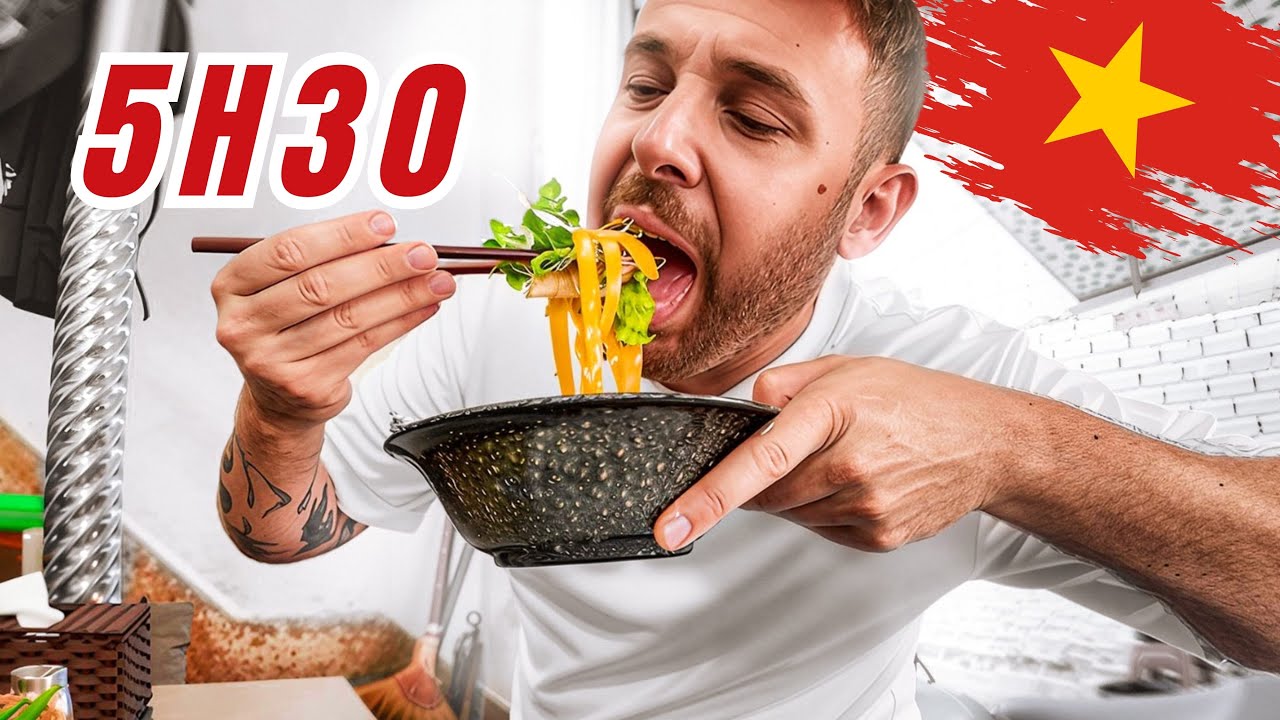 MEILLEUR Petit-d&eacute;j Vietnamien &agrave; 5h30 du matin ! 🇻🇳 Da Nang (-2&euro;)