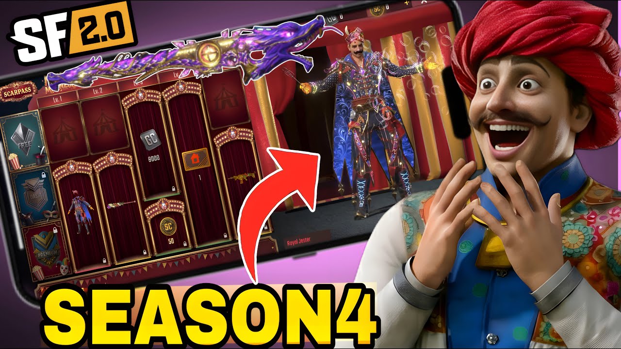ScarFall Update V 1.4.0 LIVE 🔥 | Season 4 Mela Madness Starts | New Animations & Audio | AlamLiveX