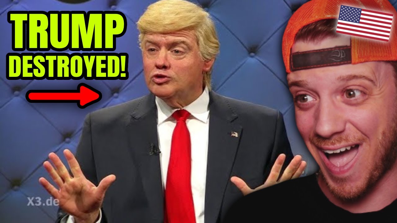 Немецкое телевидение высмеяло Дональда Трампа! (Реакция американцев)