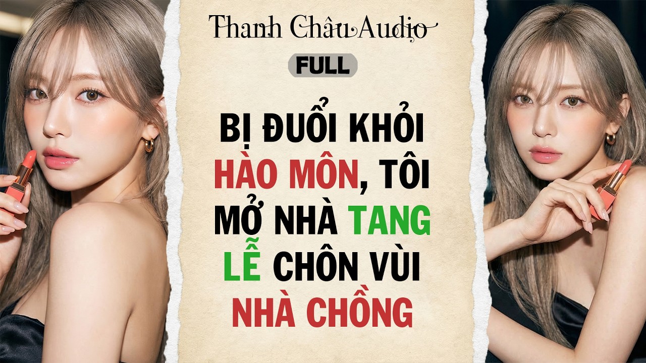 Full Audio | BỊ ĐUỔI KHỎI HÀO MÔN, TÔI MỞ NHÀ TANG LỄ CHÔN VÙI NHÀ CHỒNG | Thanh Châu Audio