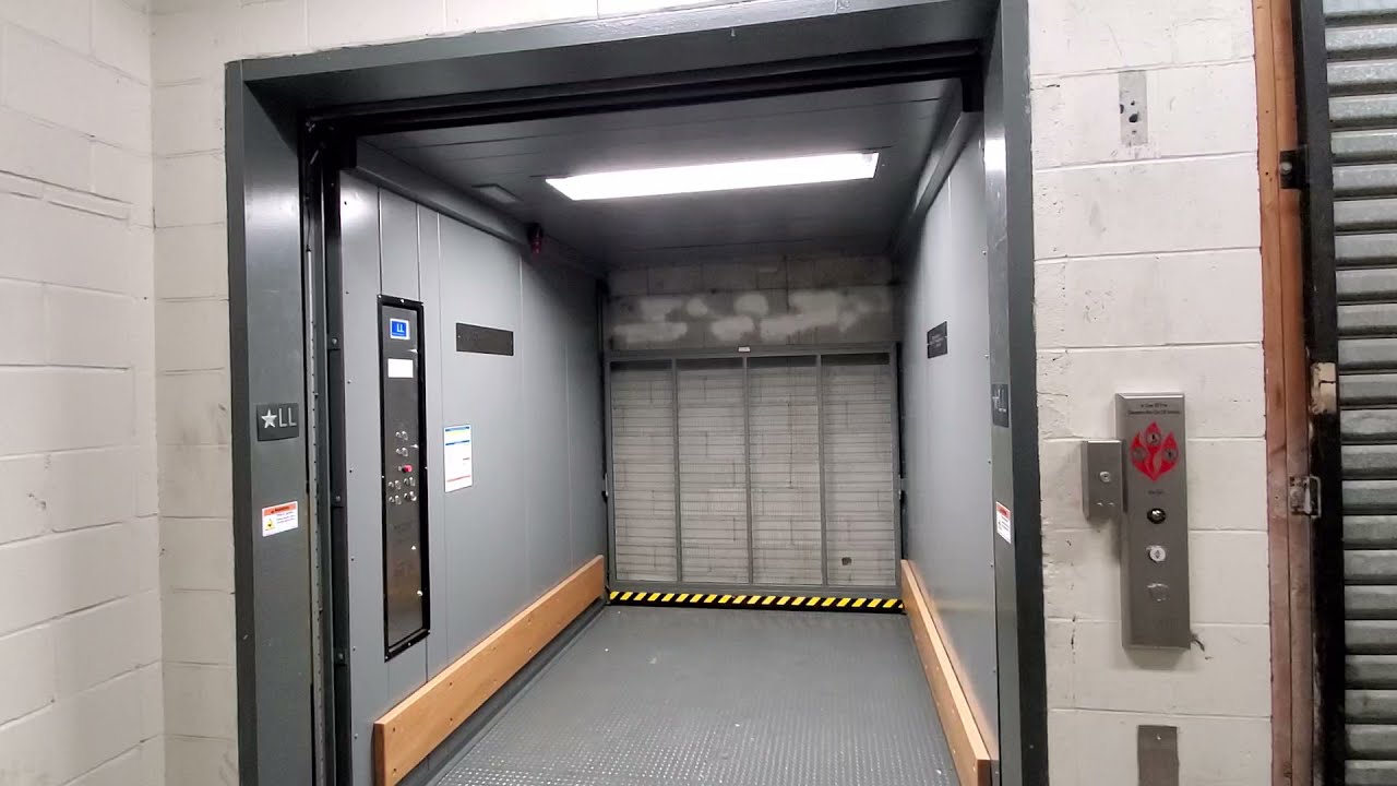NEWLY MODDED!! Westinghouse Hydraulic Freight Elevator at Park Royal South - West Vancouver BC