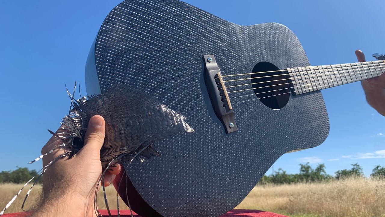 I Built a Guitar Out of Carbon Fiber Cloth