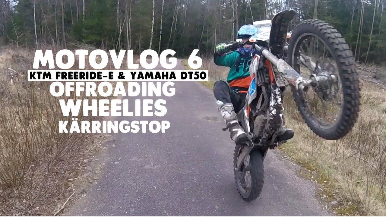 KTM FREERIDE-E & YAMAHA DT50 | Offroading - Motovlog #6