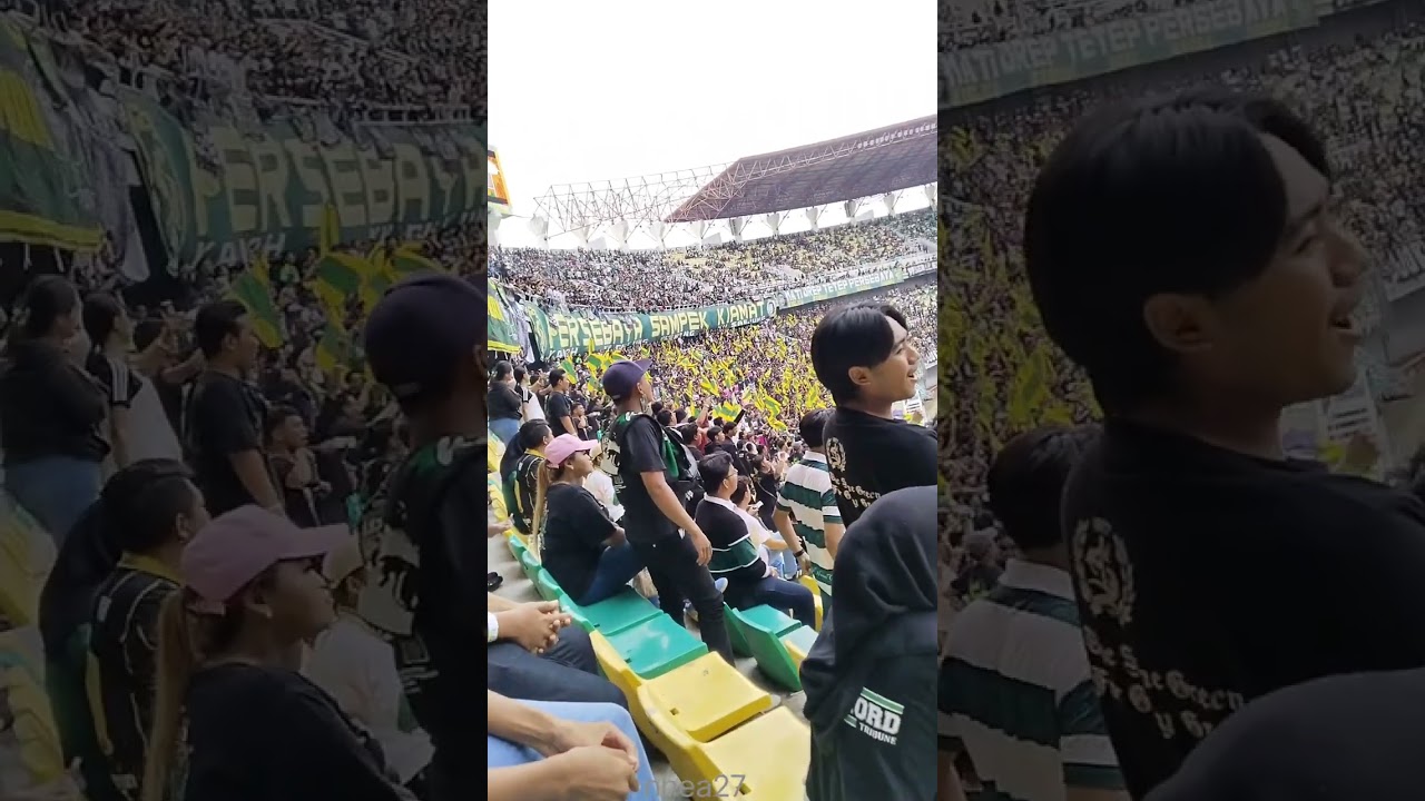 Nribun persebaya vs arema - GBT surabaya