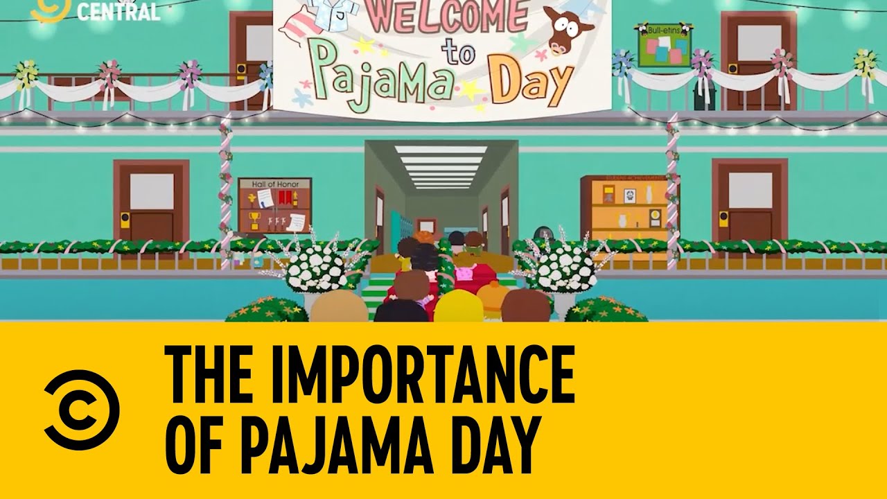 The Importance Of Pajama Day | South Park | Comedy Central Africa