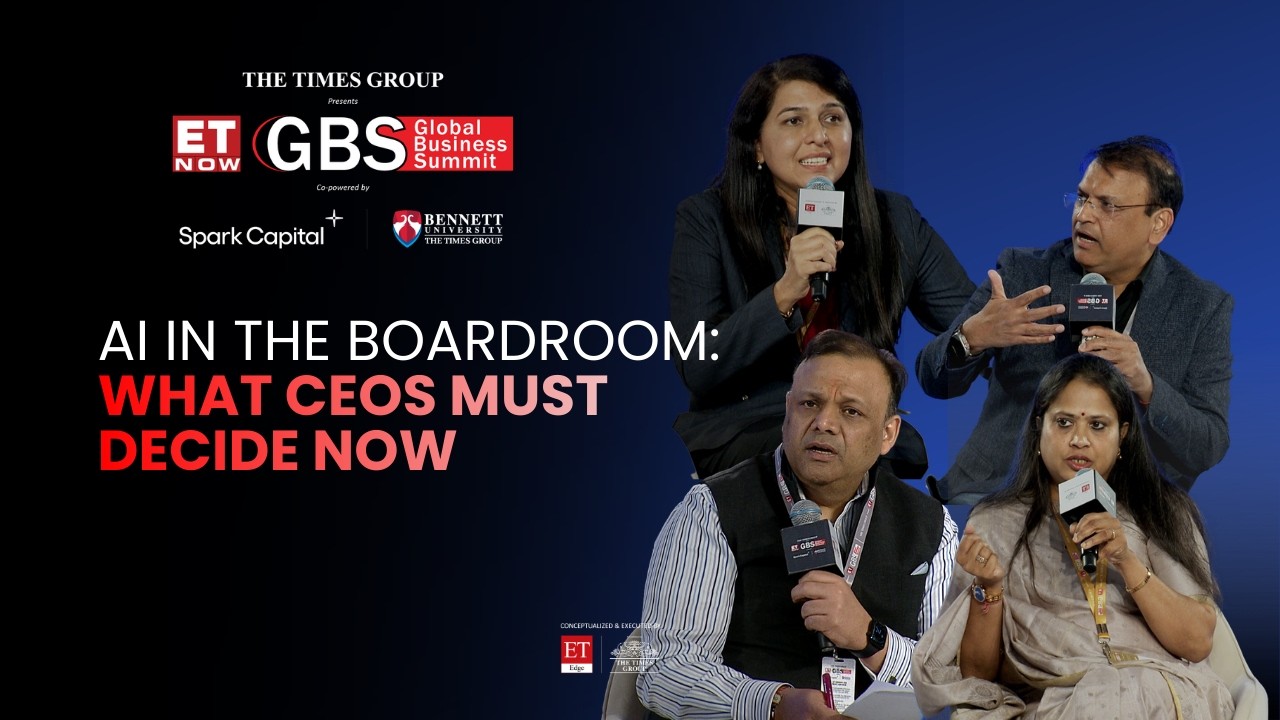 AI in the Boardroom: What CEOs Must Decide Now | GBS 2026