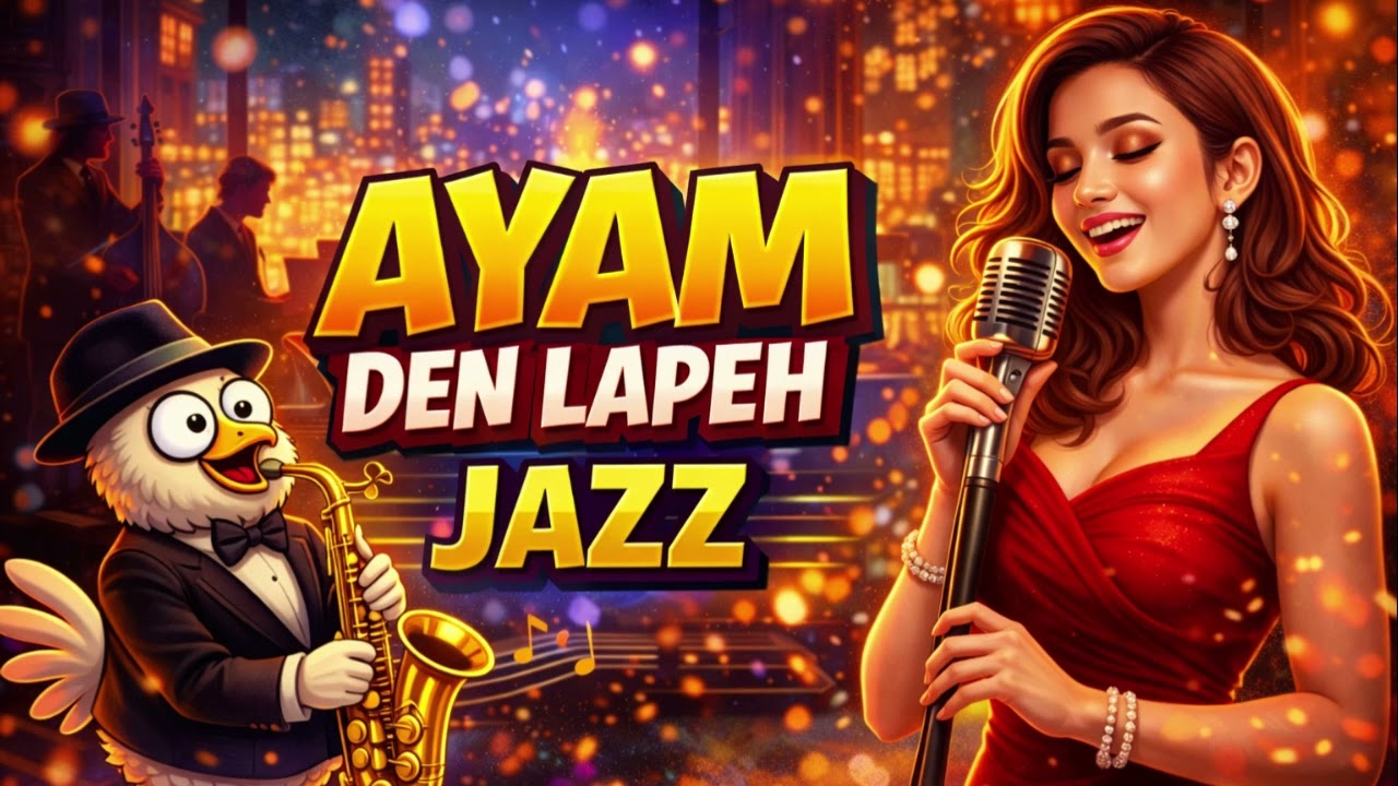 Ayam Den Lapeh - Smooth Jazz Version (Relaxing Coffee Shop Music) ☕🎷