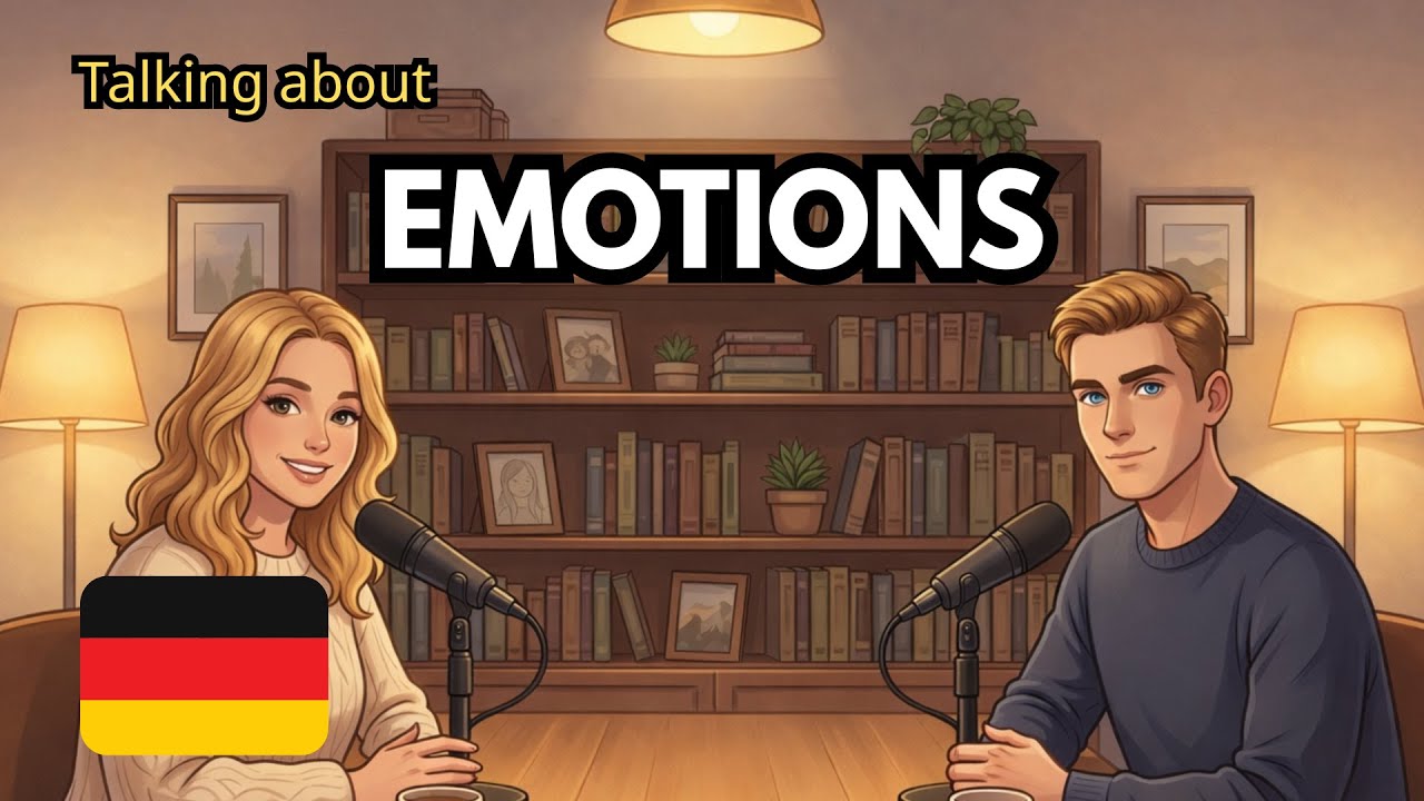 How to Talk About Emotions in German | German Conversation Practice