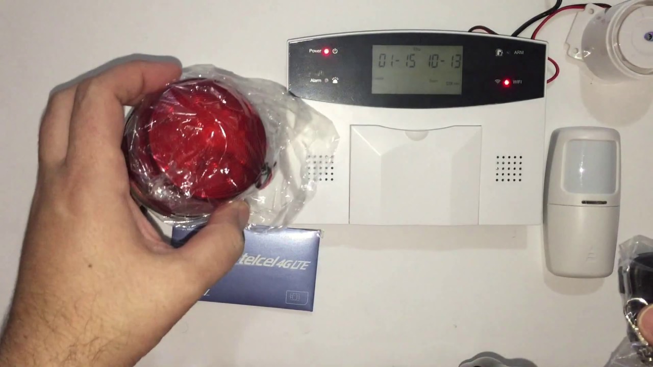 C20 ALARMA CASA WIFI GSM CELULAR TELEFONO ALARMAS TERA