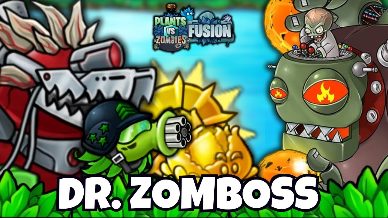 Dr. Zomboss dengan Pasukan Zombie Odyssey ! - PVZ FUSION