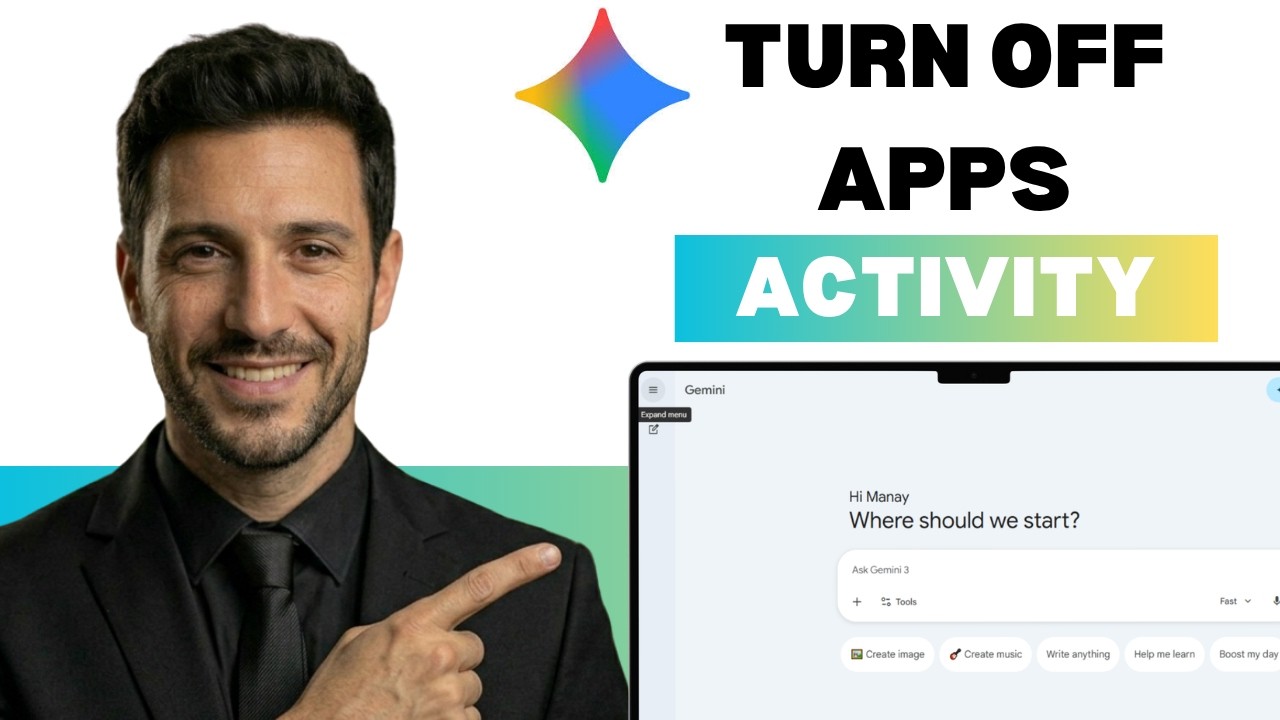 Как отключить активность приложений Google Gemini (полное руководство 2026 г.)