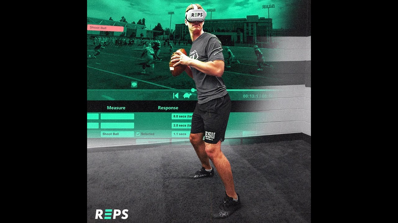 How to use the REPS home quarterback virtual reality trainer