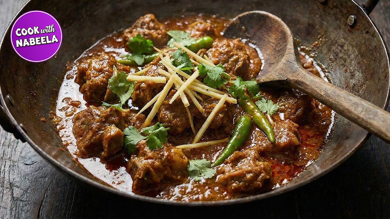 Lamb Karahi Recipe by Cook with Nabeela