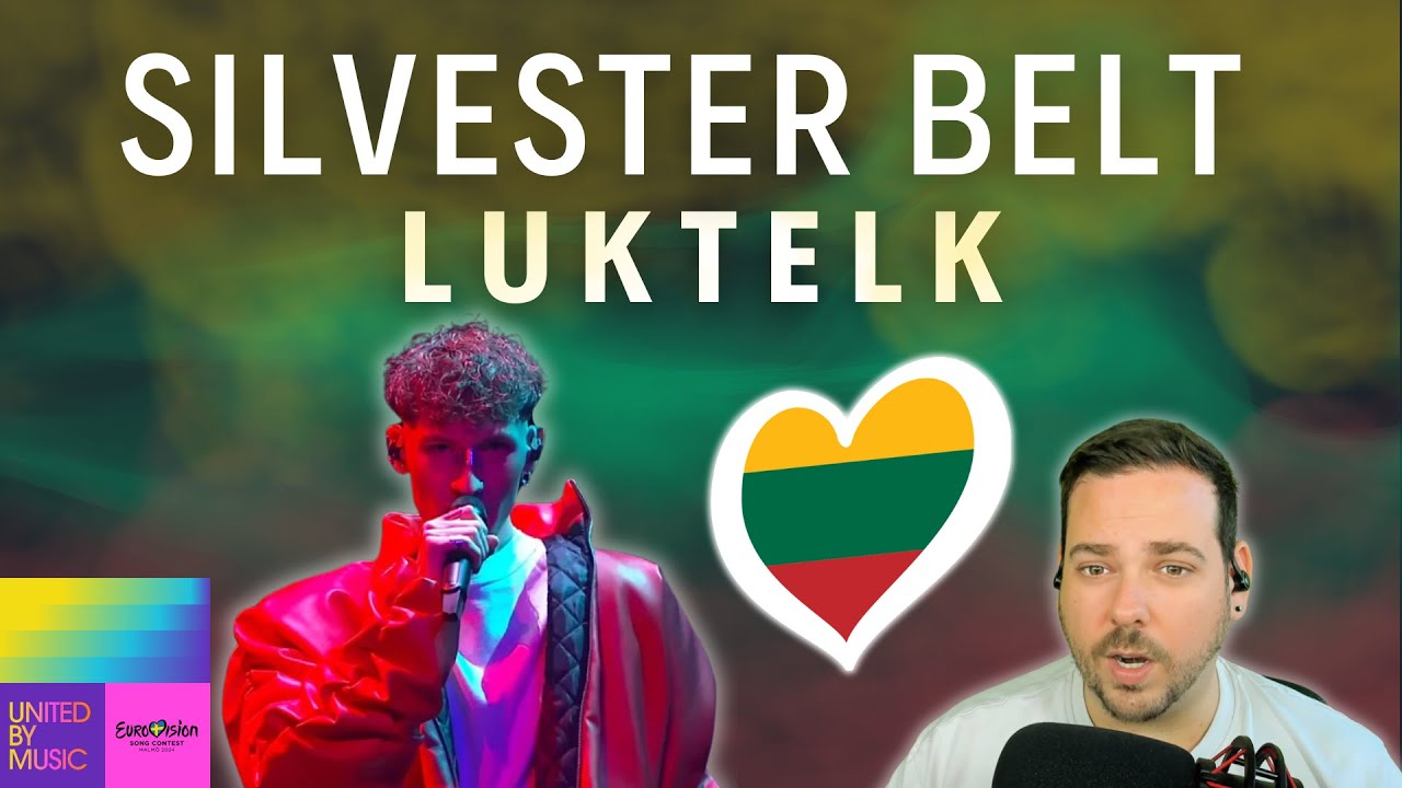 🇱🇹 SILVESTER BELT - LUKTELK 🇱🇹 | LITHUANIA EUROVISION 2024 REACTION VIDEO #Eurovision2024