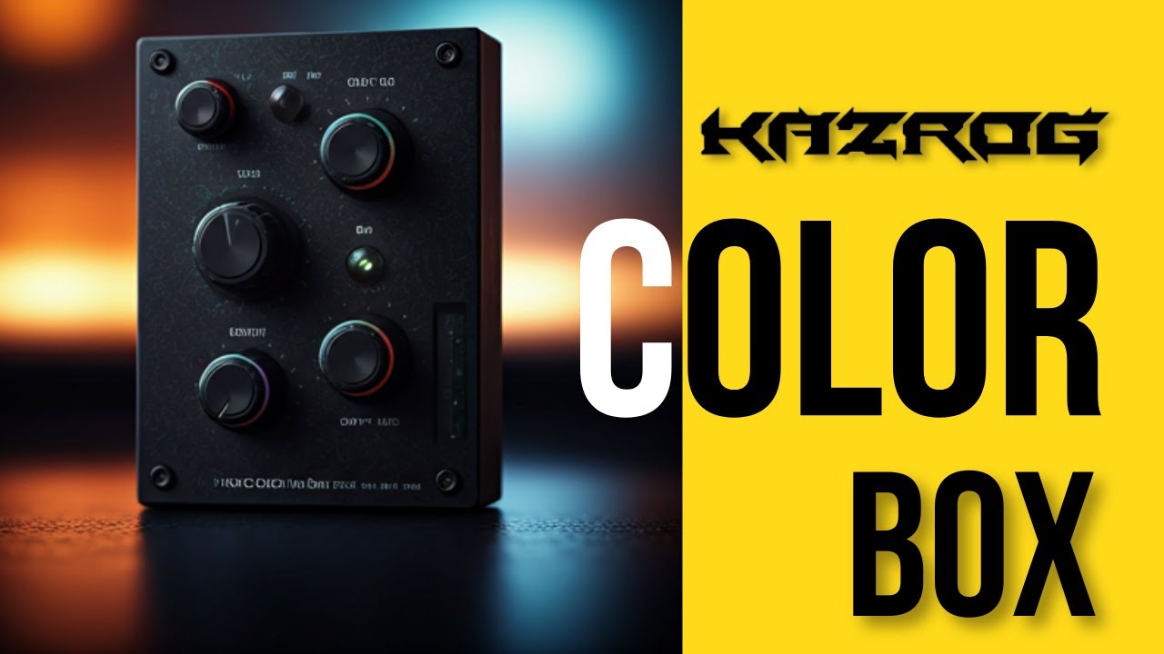 This thing sounds like analog! (Kazrog  - Color Box)