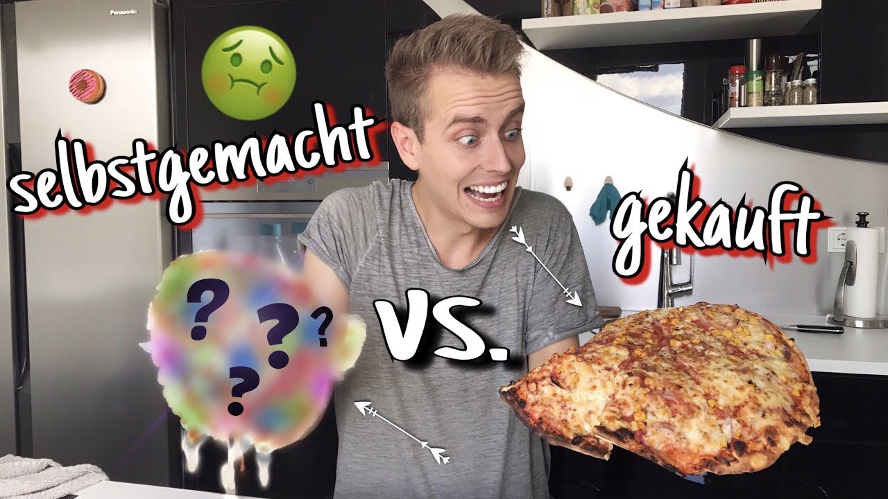 Ich vs. Pizza-Lieferservice 😱 Wenn MANN backt …  | Julienco