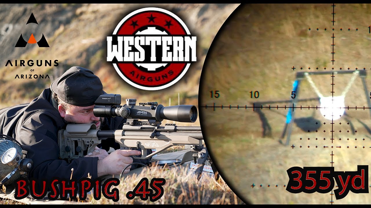 Western  45 Bushpig  the best big-bore for Long Range #aoa #marchscopes #bushbuck #bigbore