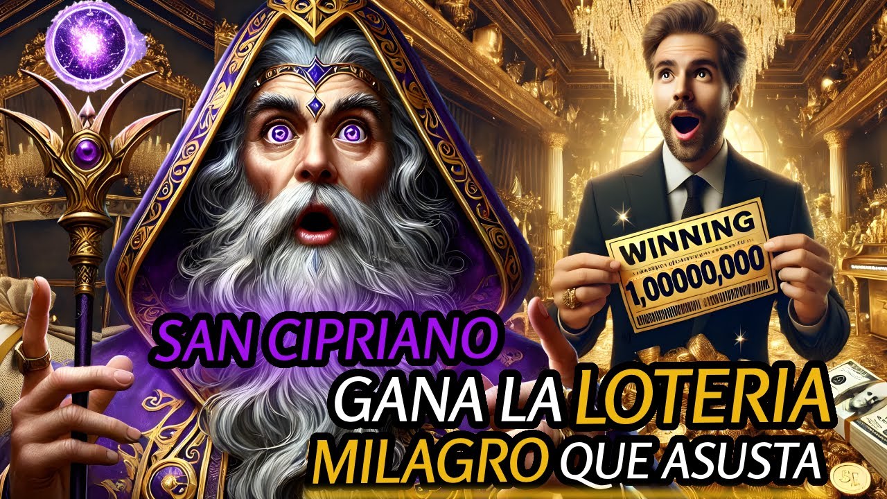 ORACIÓN PODEROSA A SAN CIPRIANO PARA GANAR LA LOTERIA ABRE CAMINOS DE FORTUNA PARA LA PROSPERIDAD🍀💸💰