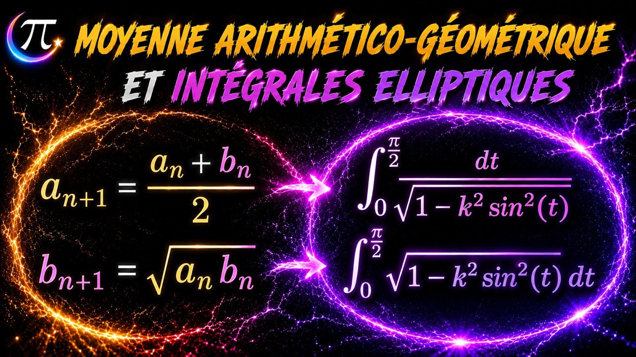 Moyenne arithmético-géométrique et intégrales elliptiques