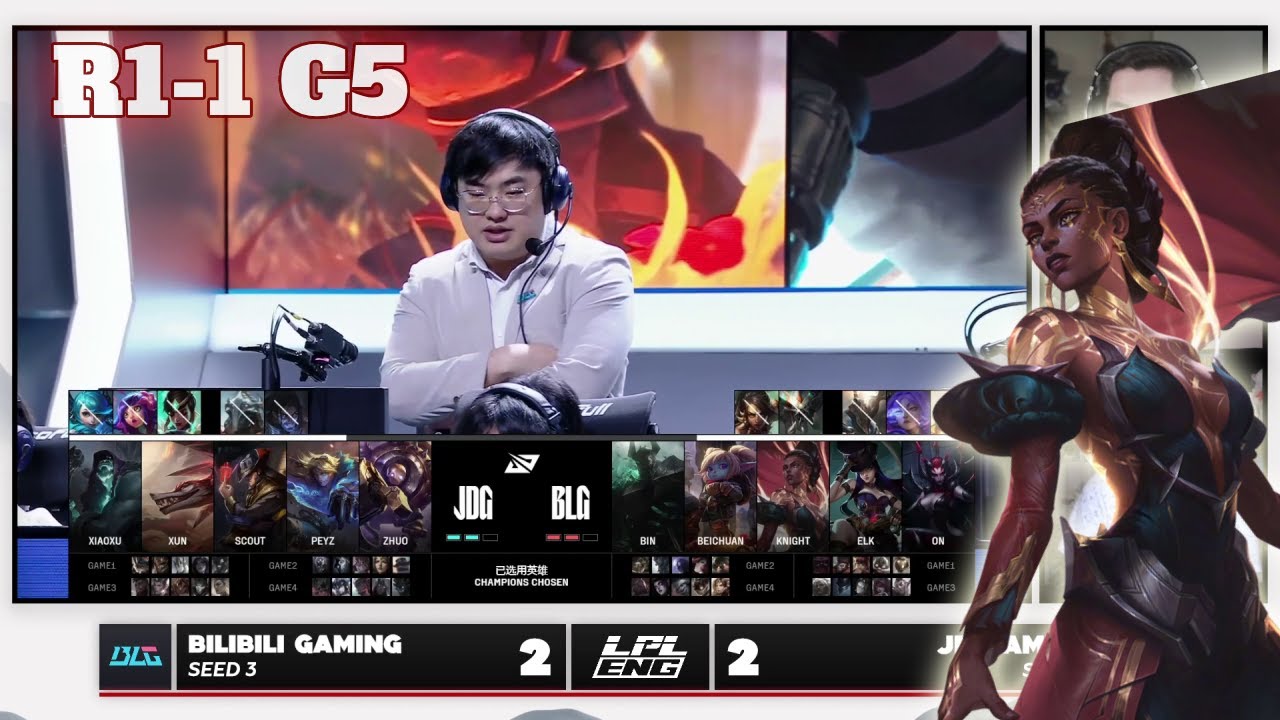 BLG vs JDG - Game 5 | Round 1 S15 LPL Summer Playoffs 2025 | Bilibili Gaming vs JD Gaming G5 full