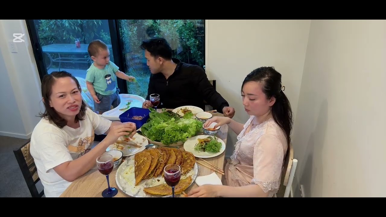 Mubang bánh xèo Việt Nam tại New Zealand 