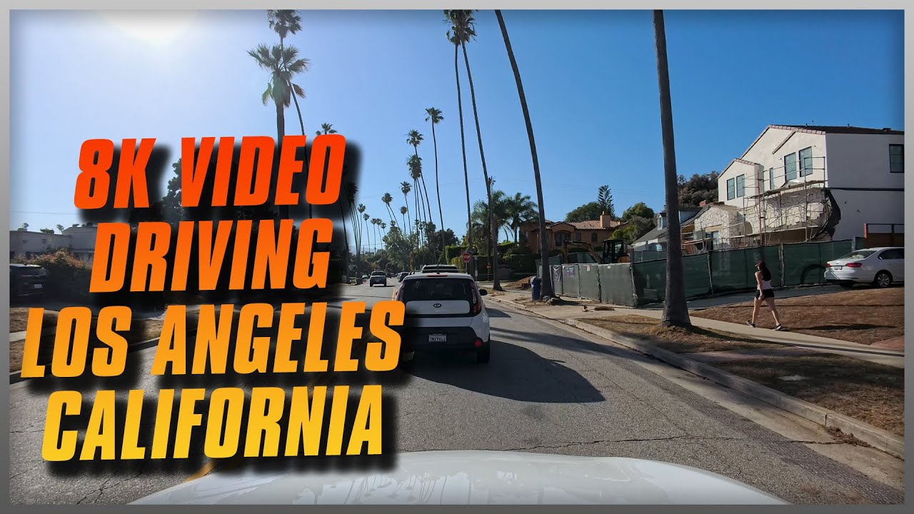 8K 4K Video Driving around Los Angeles California June 29 2024