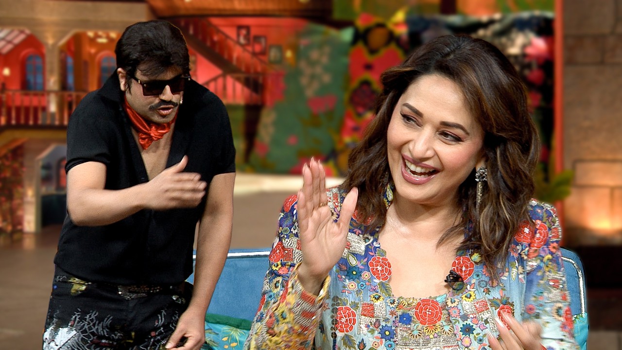 नकली Jaggu Dada को देखके असली Madhuri जी भी हैरान रह गई | TKSS | #comedy #kapilsharma