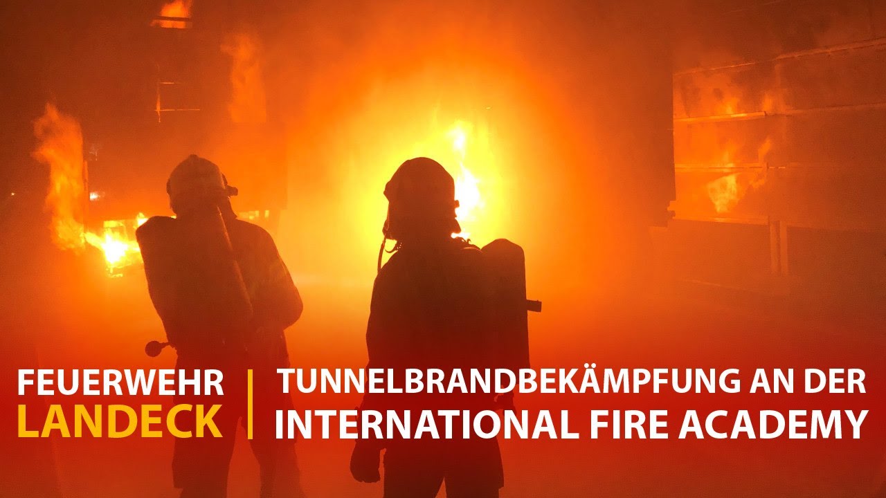 2019 Feuerwehr Landeck bei der International Fire Academy in der Schweiz