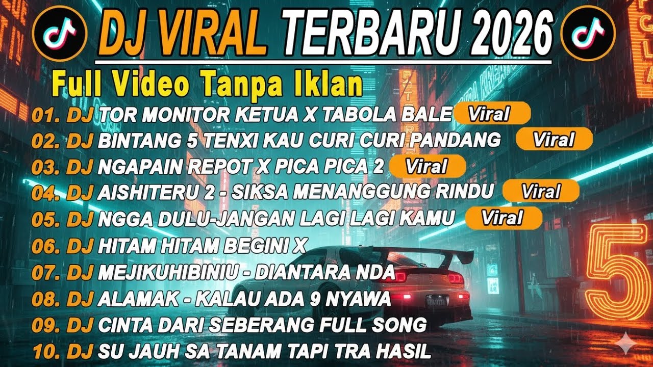 DJ TIKTOK VIRAL TERBARU 2026 - DJ TOR MONITOR KETUA X TABOLA BALE🎵DJ BINTANG 5 TENXI-KAU CURI PANDAN