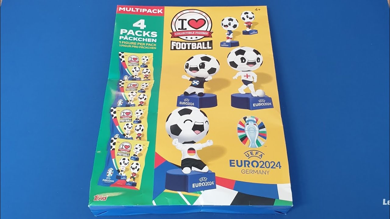 Topps Uefa Euro 2024 Germany 😱🔥 Collectible Figures Multipack