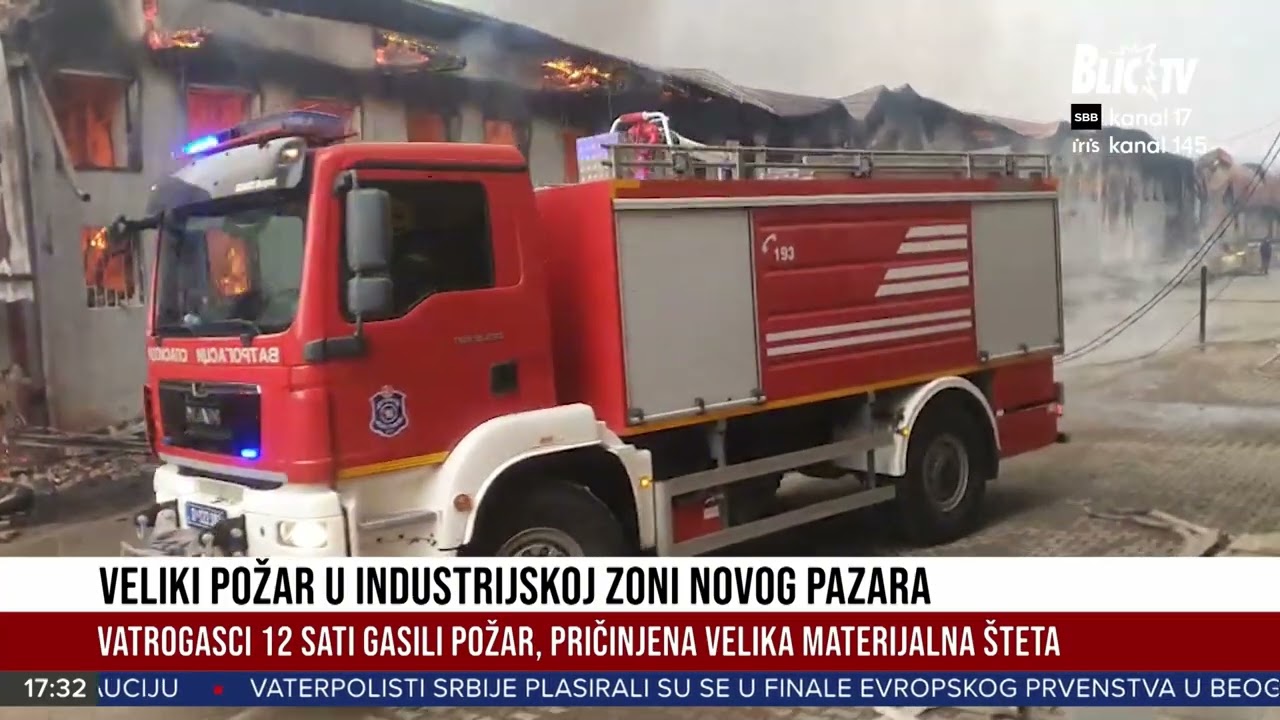 Šta je izazvalo veliki požar u Novom Pazaru? Otkriveni prvi detalji istrage