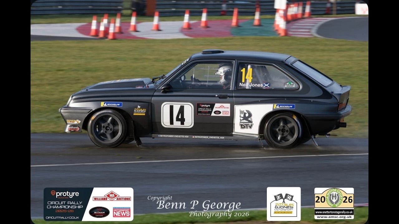Protyre CRC 25/26 Round 5 Snetterton - Stage 5. S&J Motorsport Chevette HSR.