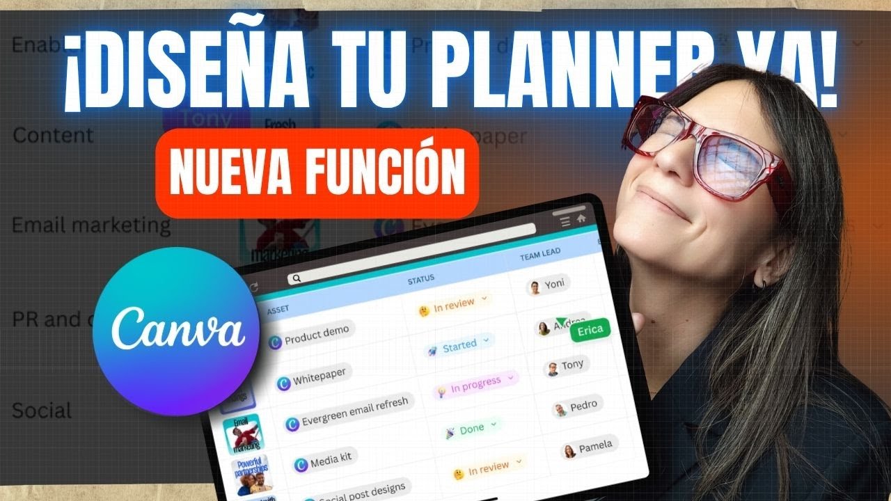 Tutorial Canva Crea un planificador de contenido🎨💡  Guía Paso a Paso