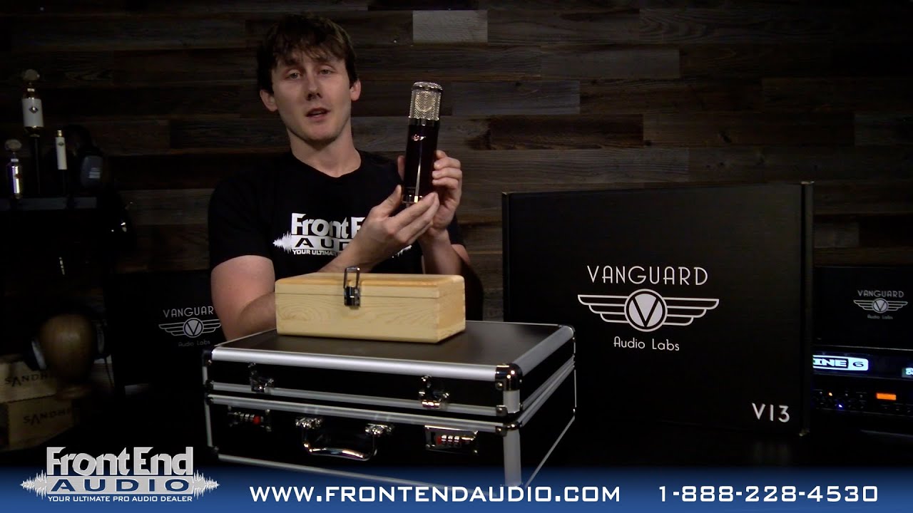 Vanguard Audio Labs V13 gen2 Tube Microphone - Out Of The Box at Front End Audio