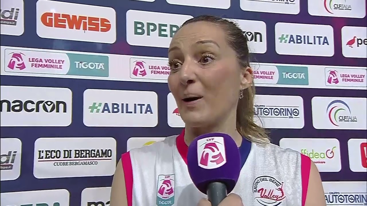 Maja Ognjenovic dopo la vittoria 3-0 in casa di Volley Bergamo