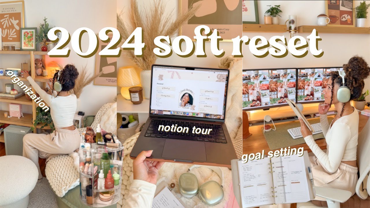 gentle goals & casual resets 🎧🧺~ chatty facetime vibes