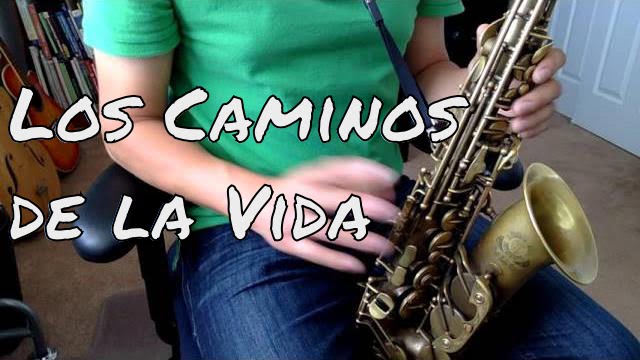 La Tropa Vallenata - Los Caminos de La Vida TUTORIAL Alto Sax