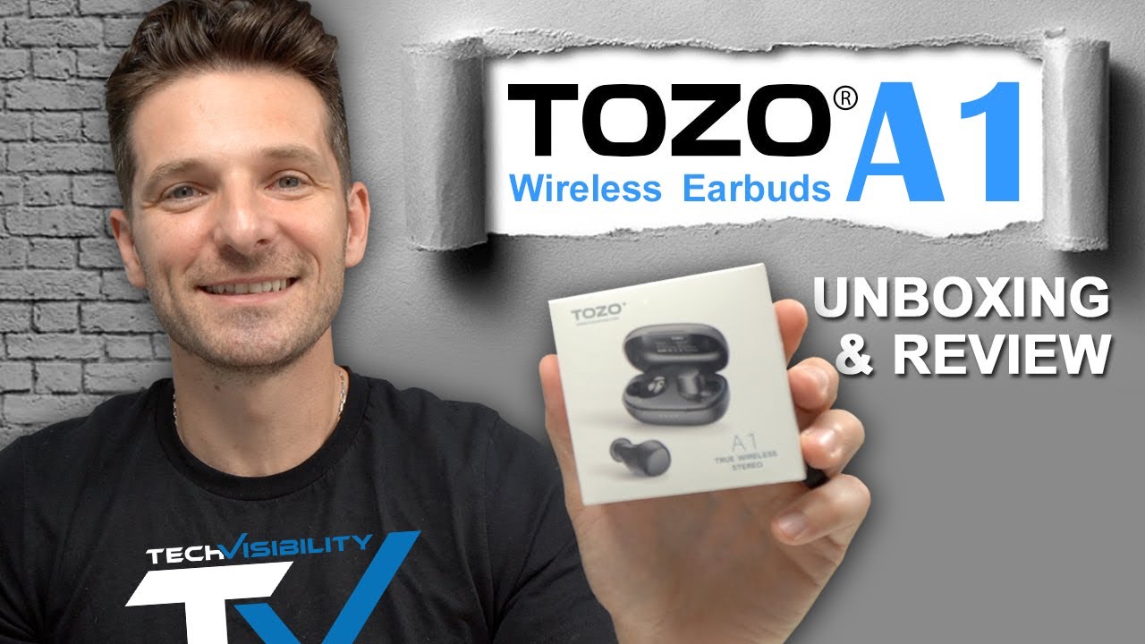 TOZO A1 True Wireless Stereo Earbuds Review and Unboxing
