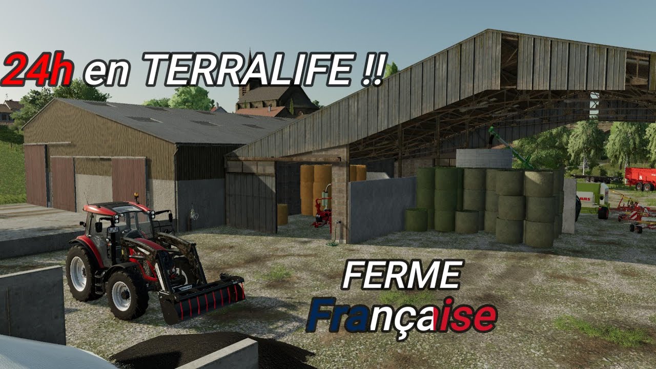 24h Dans une ferme Réaliste, TERRALIFE+