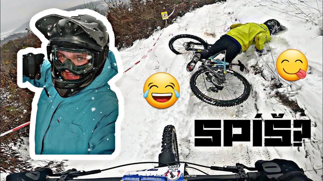 Šílenci na sněhu / Závody na sjezdovce na kole / Rejnoci na tripu / Fourcross / HEIPARK Tošovice/11