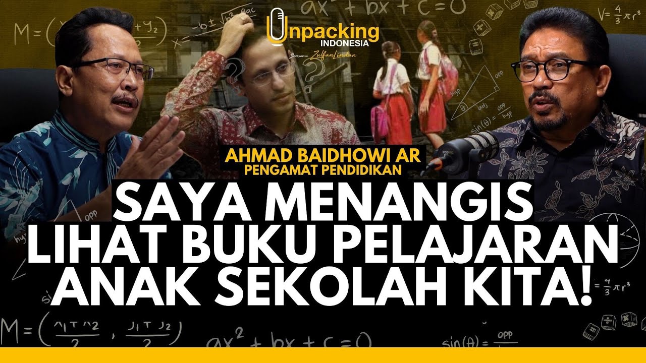 DPR dan Menteri Nadiem Cuek Atas Kurikulum Membodohkan Siswa! : AHMAD BAIDHOWI (AHLI PENDIDIKAN)