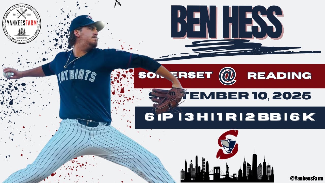 Ben Hess Vs. Reading Phils 9/10/25
