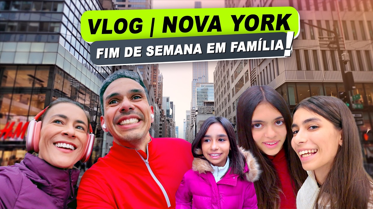 Vlog em Família. Nova York ❤️ #macmasi #novayork #vlog