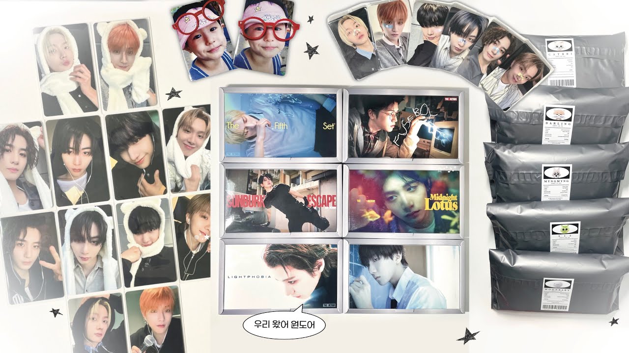 [ 원도어브이로그 ] “보넥도 너무 좋다…☆” • 보넥도 • 원도어 • the action • 앨범깡 • 분철포장 • 테무깡 • 덕질브이로그