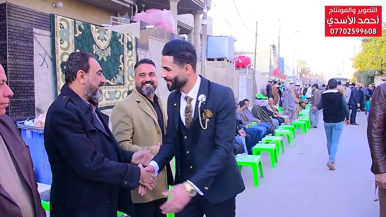حفل زفاف منتظر الكناني الف مبروك