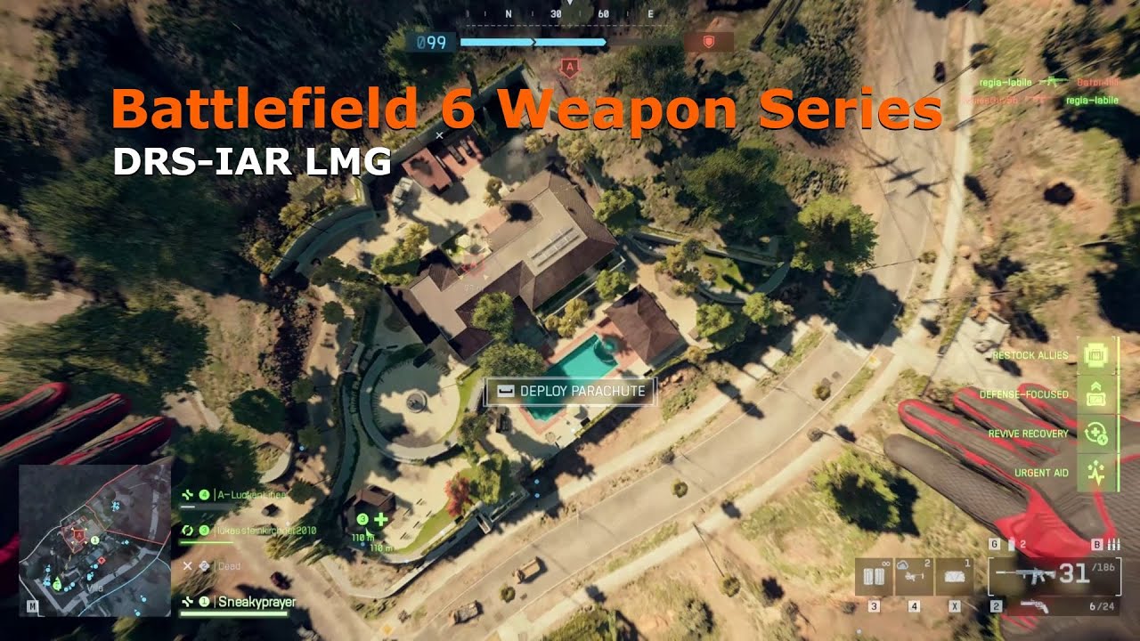 Battlefield 6 Weapon Series DRS-IAR